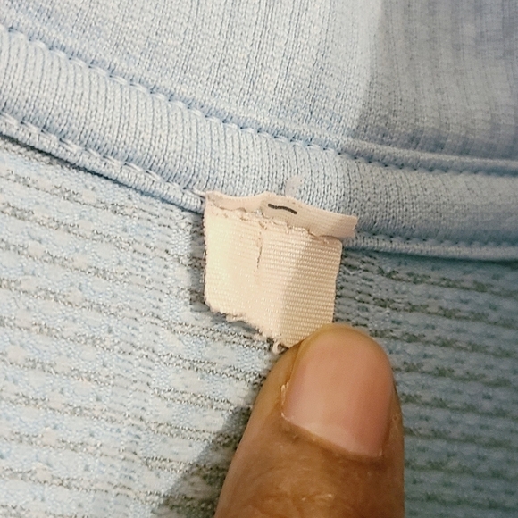 Lululemon | Women's Sky Blue Run Swiftly Half Zip-Up Pullover (Size Small) - Picture 5 of 12